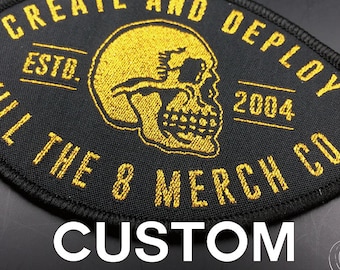 Custom woven patches