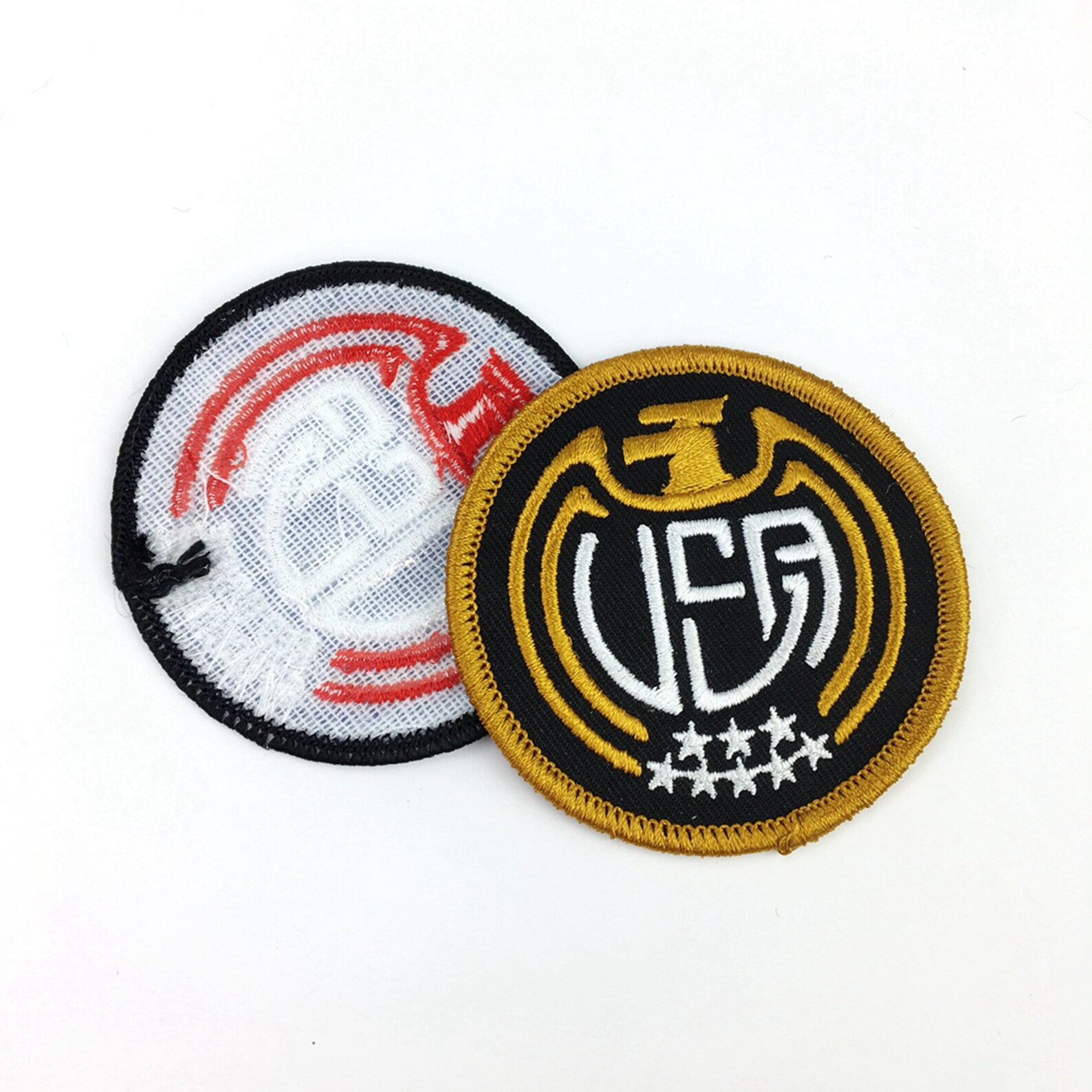 Parche MC ROCKER Bordado Personalizado, 350MM De Ancho, Parte Superior