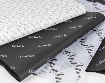 500PCS CUSTOM Tissue Paper, Custom Printed Tissue Paper, Custom Logo Tissue Paper, Personalized Tissue Paper for Gifts,  Bestseller