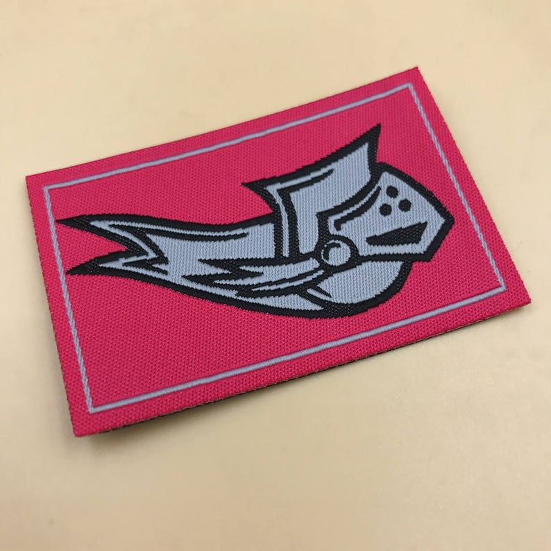 100pcs Custom iron on fabric label Custom Woven labels name Etsy