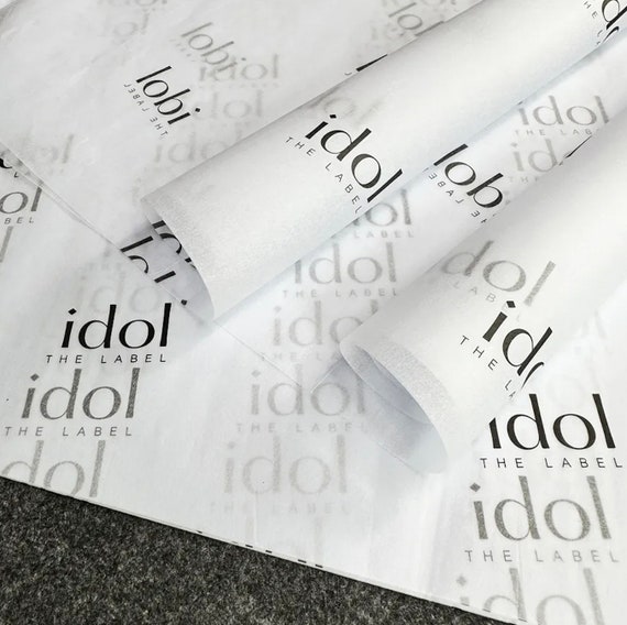 500PCS CUSTOM Tissue Paper, Custom Printed Tissue Paper, Custom Logo Tissue  Paper, Personalized Tissue Paper for Gifts, Bestseller 
