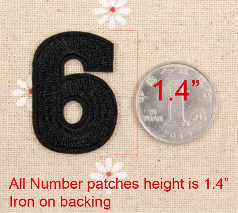 Wholesale embroidery number patches embroidered number patch Etsy