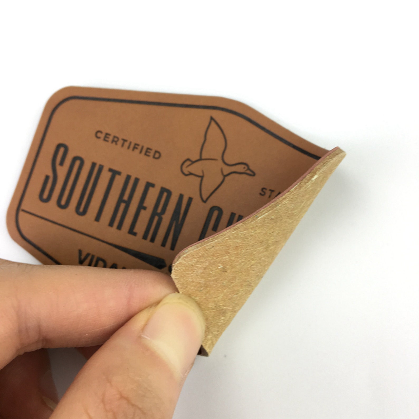 200 Custom Embossed Leather Patch PU Leather Patch Custom | Etsy