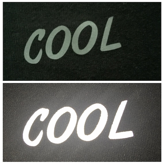 Custom Reflective Heat Transfer Logo Labels Stickers Etsy