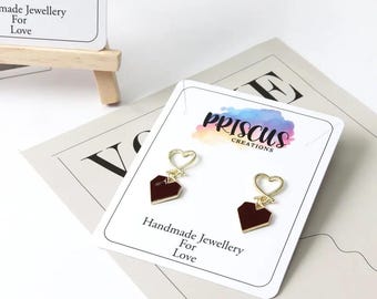 100pcs PandaSew Jewelry Package Earring Holder Cards 400g Custom Logo Necklace Hanging Packaging Paper Tags Earring Cards