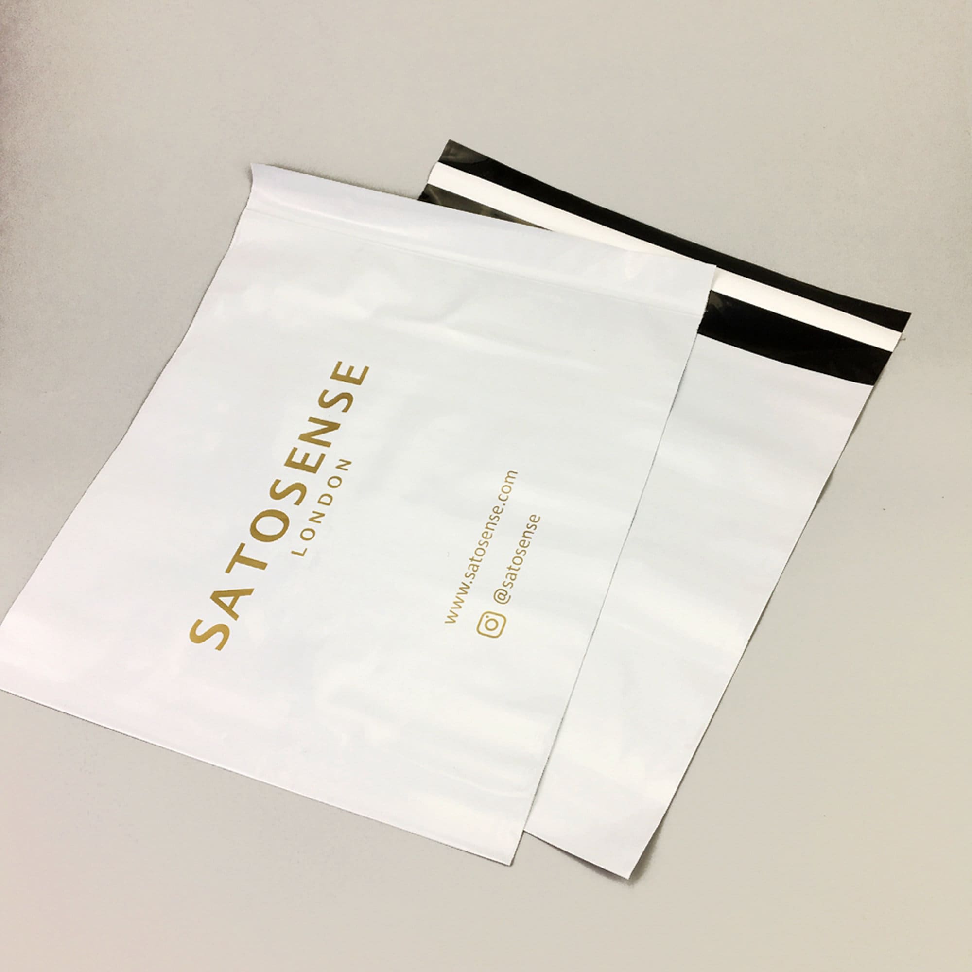 Custom black poly mailer bags custom clothing packaging bags Etsy