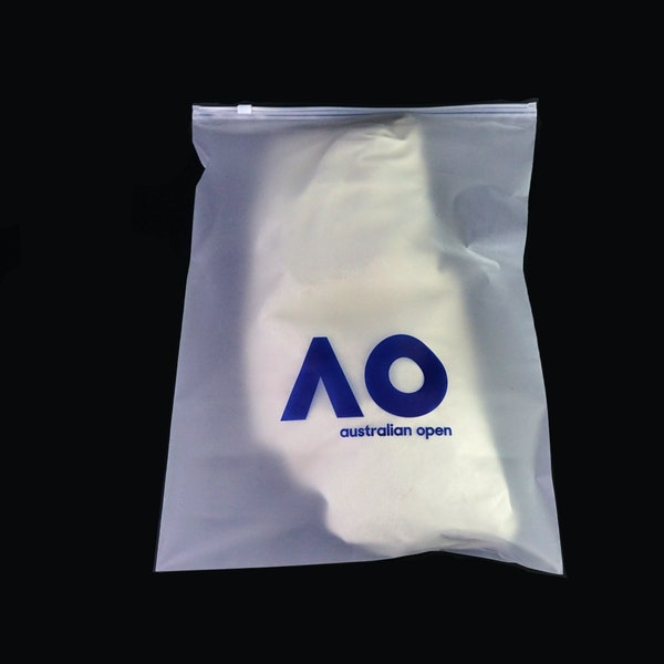 200 niestandardowych matowych plastikowych toreb z suwakiem 8x12, z nadrukowanym logo