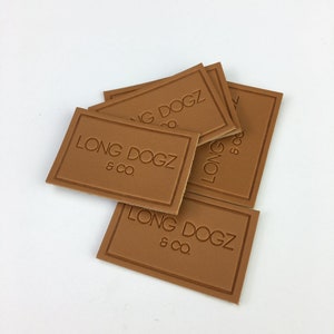 Custom Leather Patches (Real/PU - Debossed/Embossed)