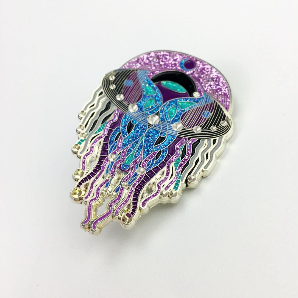 Wholesale Custom Glitter Pins Custom Glitter Enamel Pins | Etsy