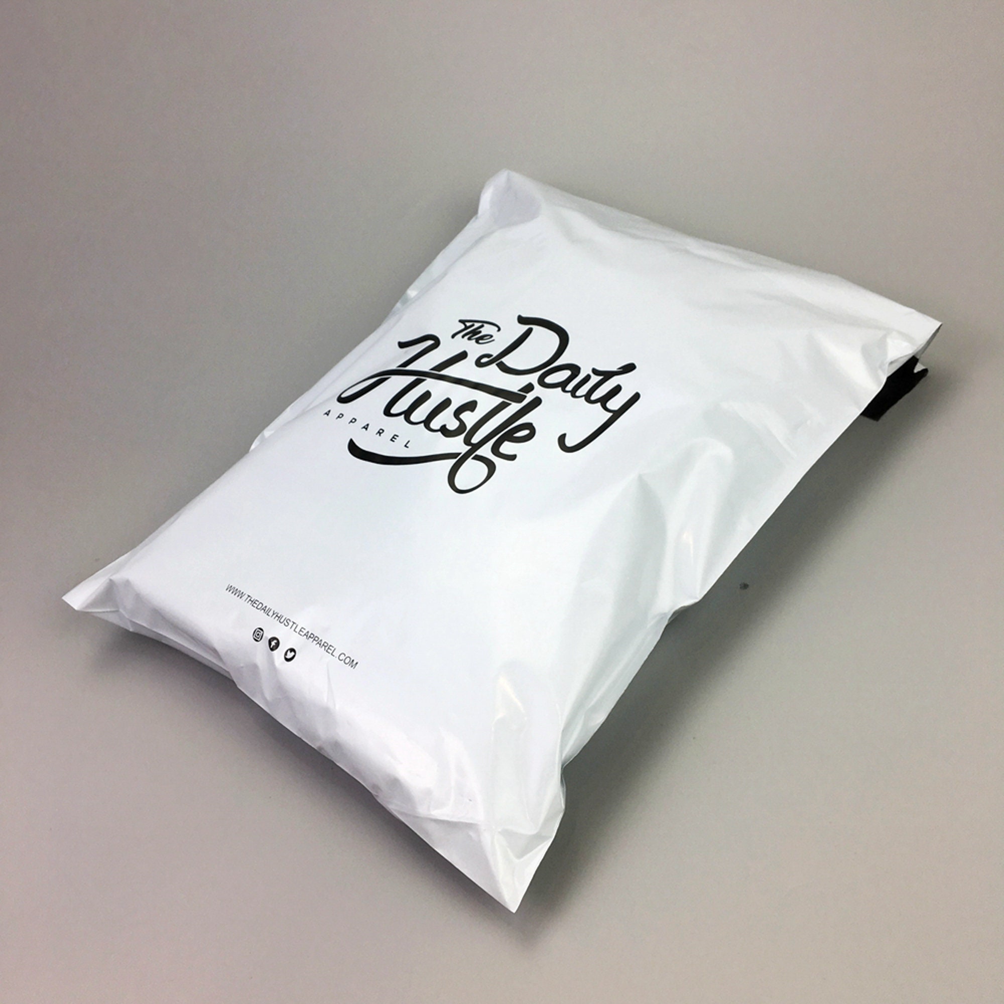 Custom White Poly Bags Custom Clothing Packaging Bags Custom Etsy