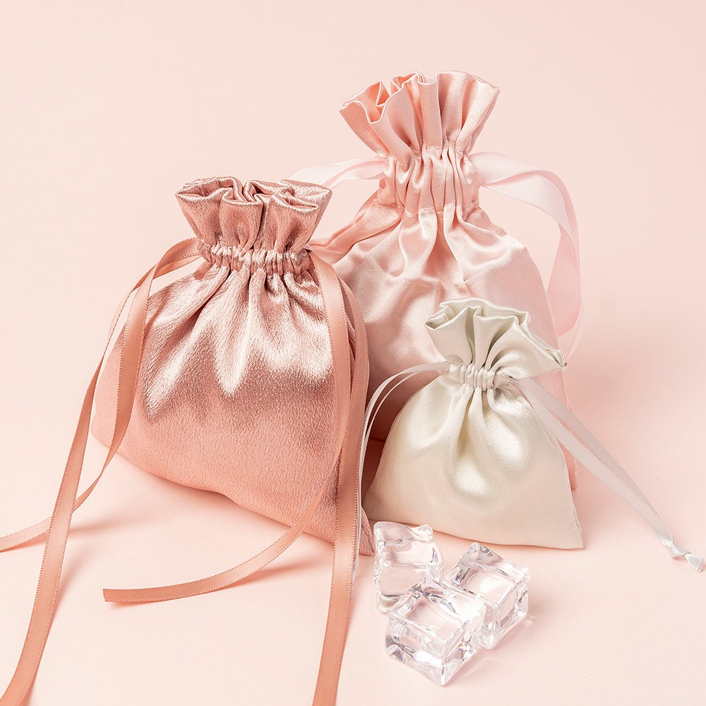 5x3 Inch Organza Bags Sheer Fabric Wedding Favor Bags With Drawstring Sheer Jewelry  Bags Clear Bag 12x9cm 