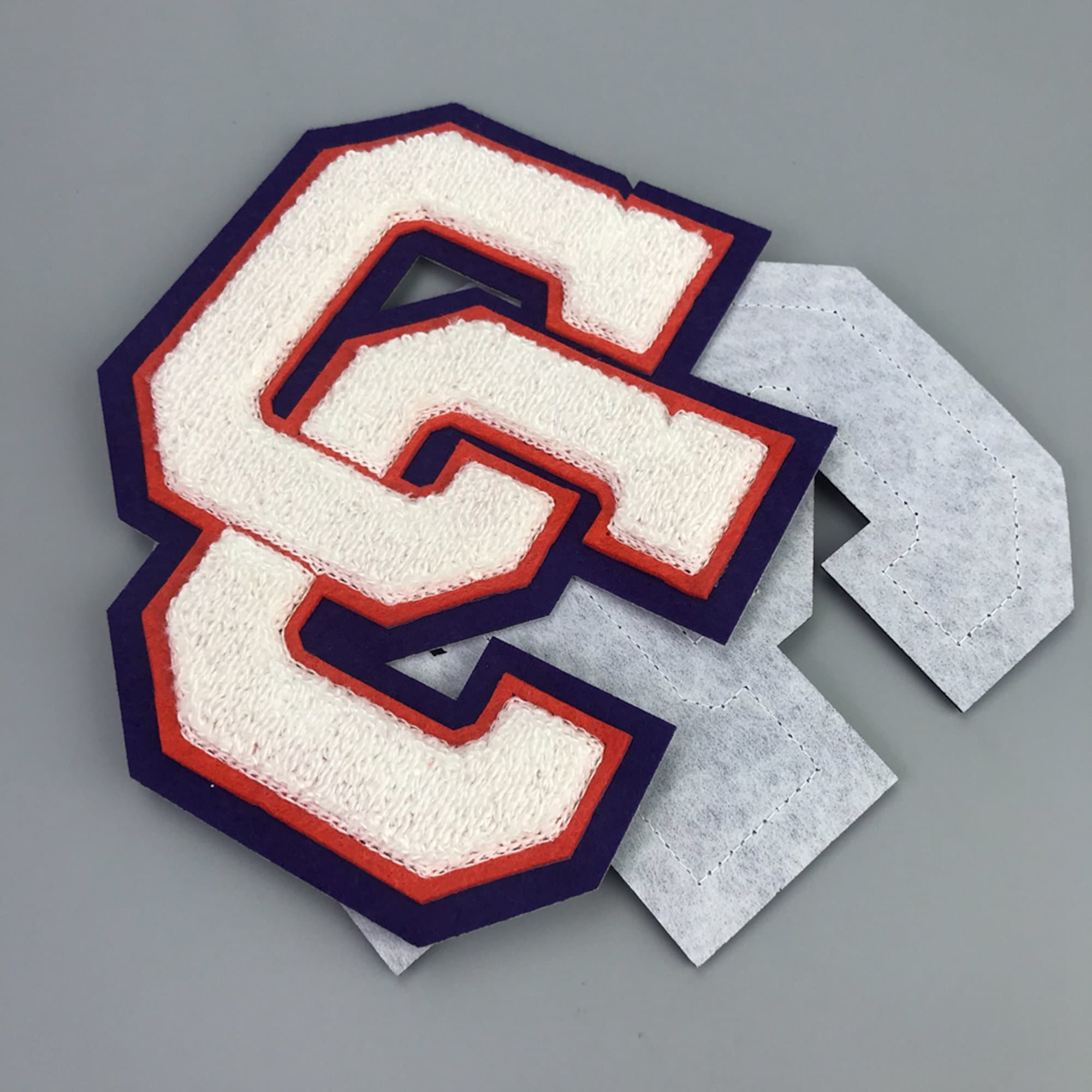 Custom chenille letters chenille logo patch chenille number Etsy