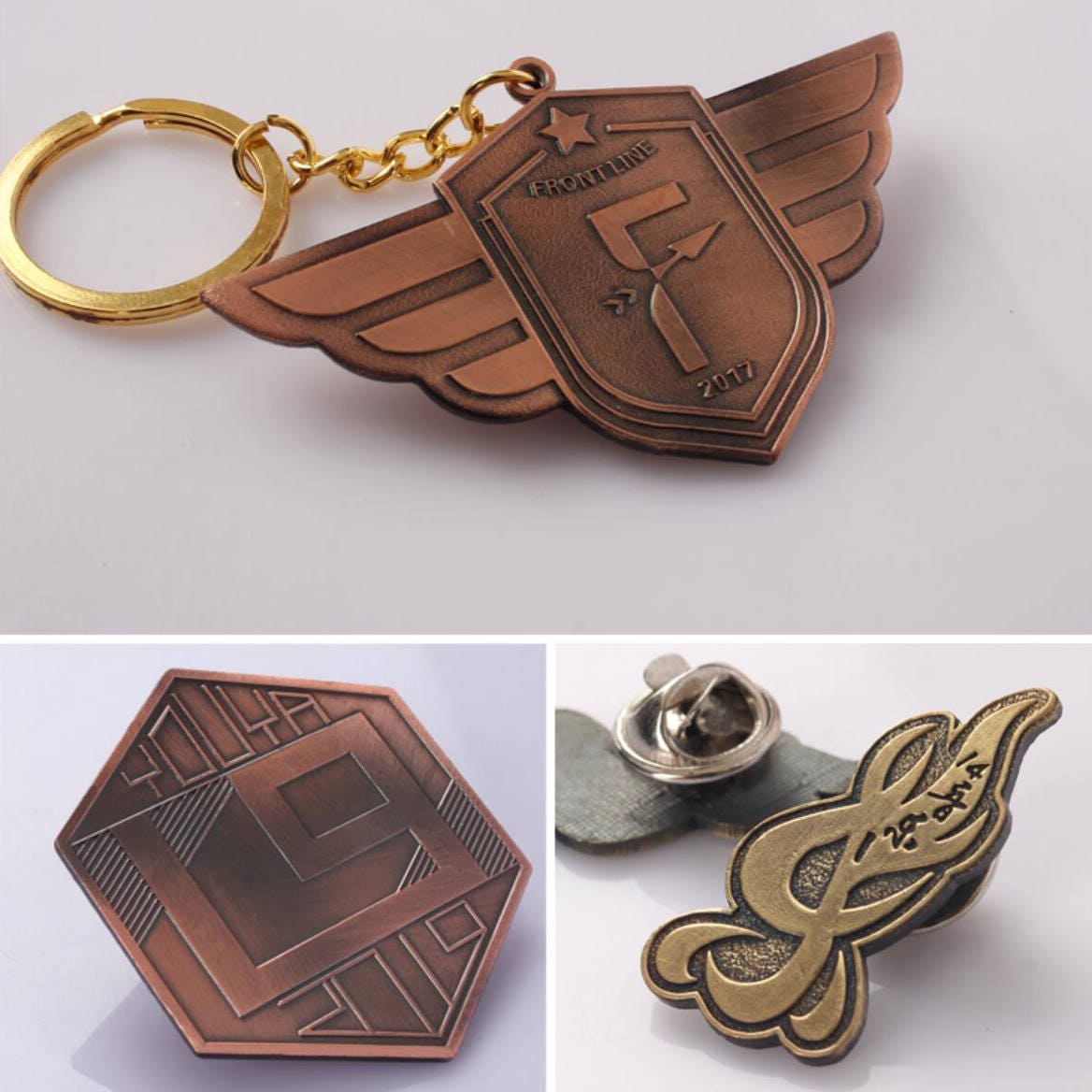 Custom Enamel Pin Badge: Designer Metal Tags - Etsy