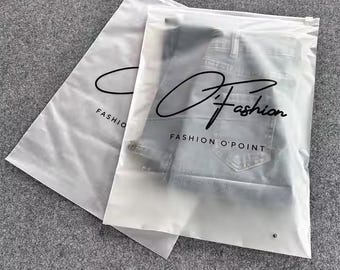 100-1000 Custom Frosted Bags, clear bag, high quality clothes plastic bag, custom bag for poly mailer