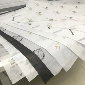 500PCS CUSTOM Tissue Paper, Custom Printed Tissue Paper, Custom Logo Tissue Paper, Personalized Tissue Paper for Gifts,  Bestseller