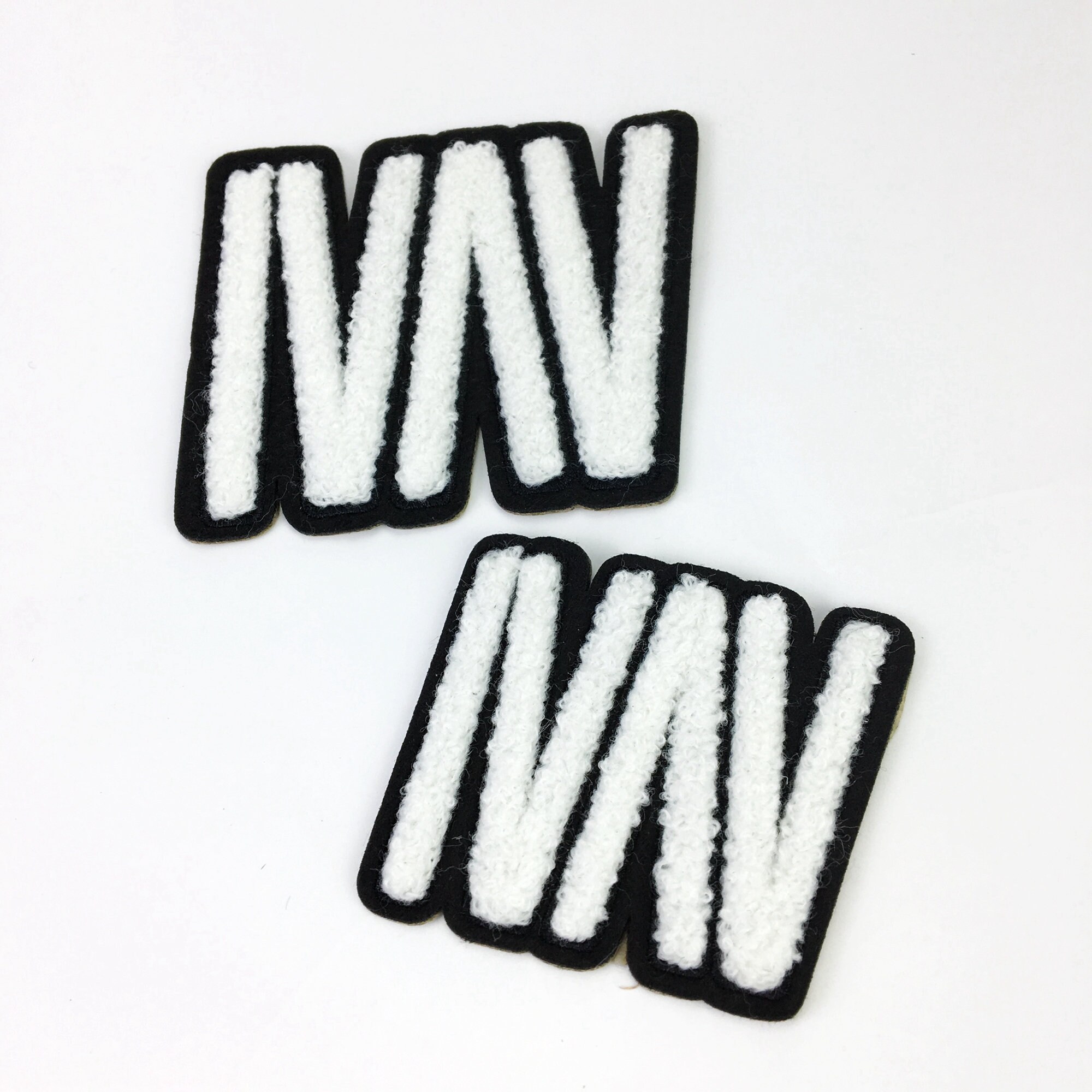 Chenille Letters Patches Chenille Varsity Letters Cheap Etsy