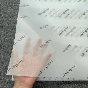 500PCS CUSTOM Tissue Paper, Custom Printed Tissue Paper, Custom Logo Tissue Paper, Personalized Tissue Paper for Gifts,  Bestseller