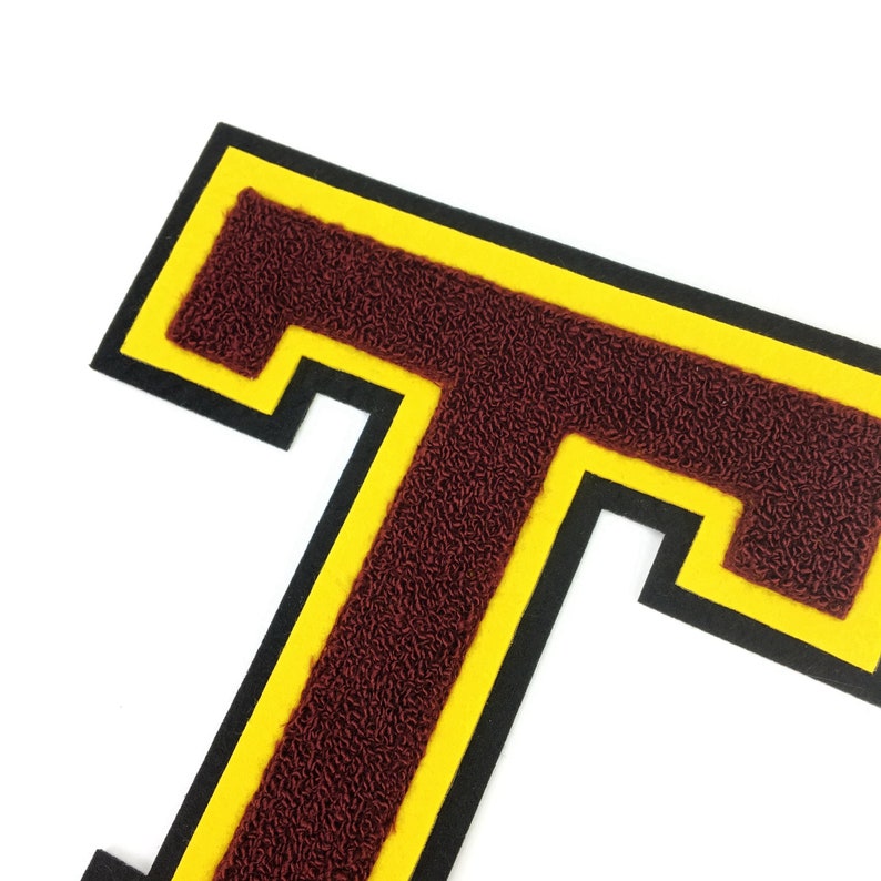 Custom chenille patches with custom logo custom iron on towel Etsy