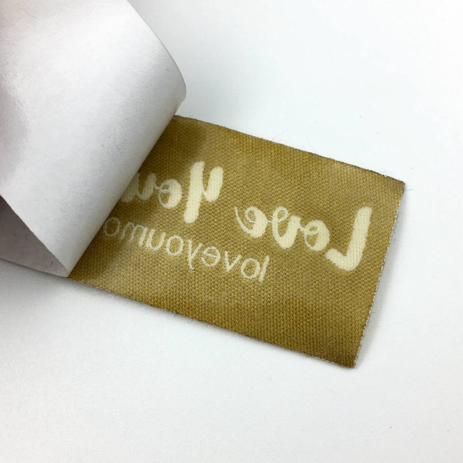 1001000 pcs Custom adhesive clothing labels peel off Etsy