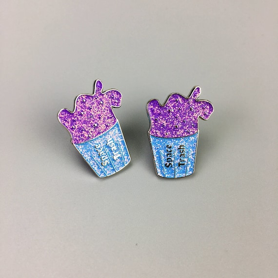 Custom glitter pins glitter enamel pins glitter enamel pins | Etsy