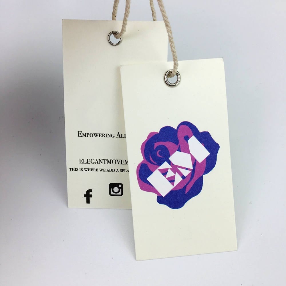 Custom Paper Hang Tags Eyelet Eyelet Hang Tag Eyelet Tags Etsy