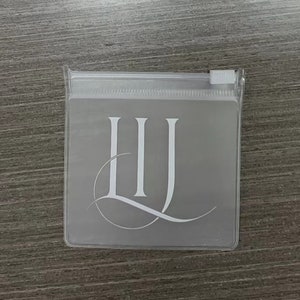 100-500個カスタムフロスト透明ジッパーバッグ高品質プラスチックバッグ衣類ジッパーバッグポリメーラー用