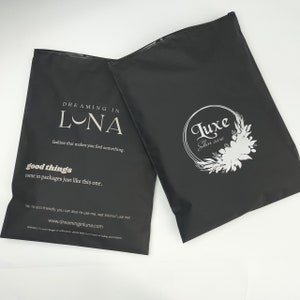 100pcs customized frosted zipper bags, garment bags, mailing bags, express bags