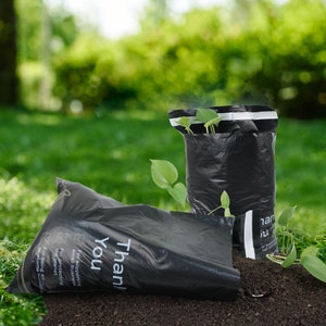 Custom 10*14&quot; 300pcs Eco friendly Mailing bag/ black Compostable Mailers   Compostable Poly Mailers biodegradable mailer