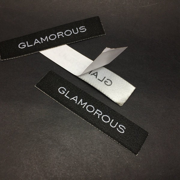 Glamorous clothing label sale