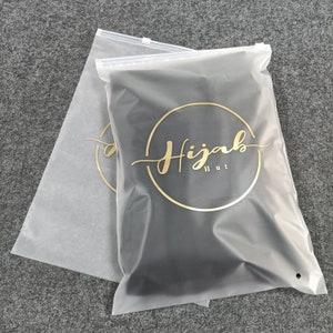 1000pcs on Sale Custom Frosted Zipper Bags, Custom Black Matte Zipper Bag,  Clothes Plastic Bag, Jewelry,custom Zip Lock Bag for Poly Mailer 