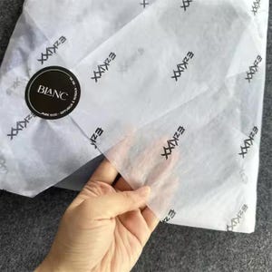 500PCS CUSTOM Tissue Paper, Custom Printed Tissue Paper, Custom Logo Tissue Paper, Personalized Tissue Paper for Gifts,  Bestseller