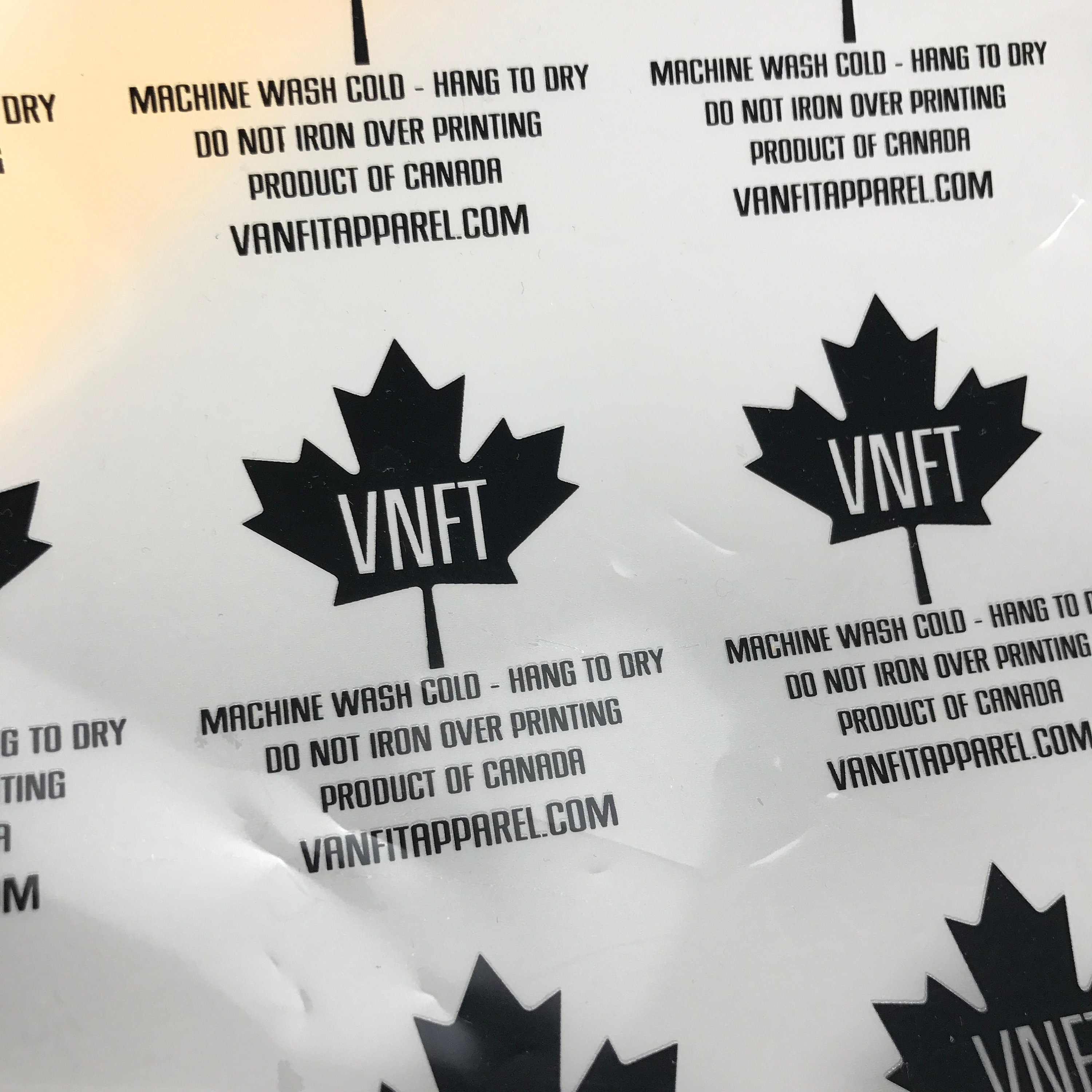 Custom Heat Seal Labels for Clothing Custom Heat Transfer Etsy