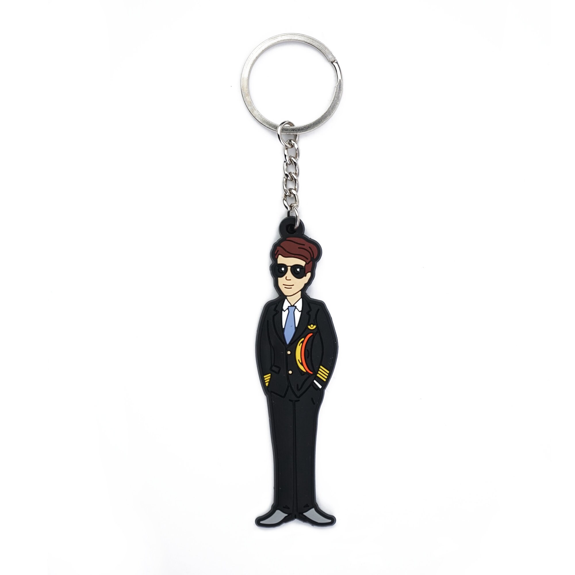 50pcs Custom PVC Keychain: Soft Rubber, 3D Cartoon Keyring - Etsy 日本