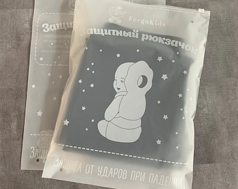 Benutzerdefinierte gefrostete Reißverschlussbeutel, Kleidungsverpackung, PE-Kunststoff (1000 Stück)