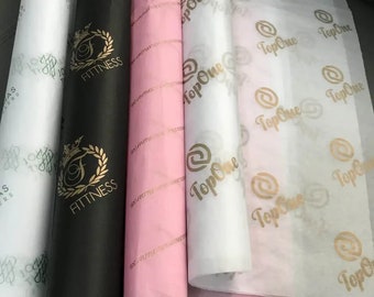 500PCS CUSTOM Tissue Paper, spersonalizowany papier chusteczkowy, spersonalizowany papier chusteczkowy z logo, spersonalizowany papier chusteczkowy na prezenty, bestseller