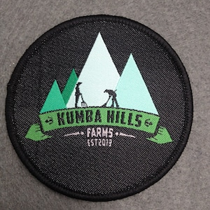 Custom woven patches