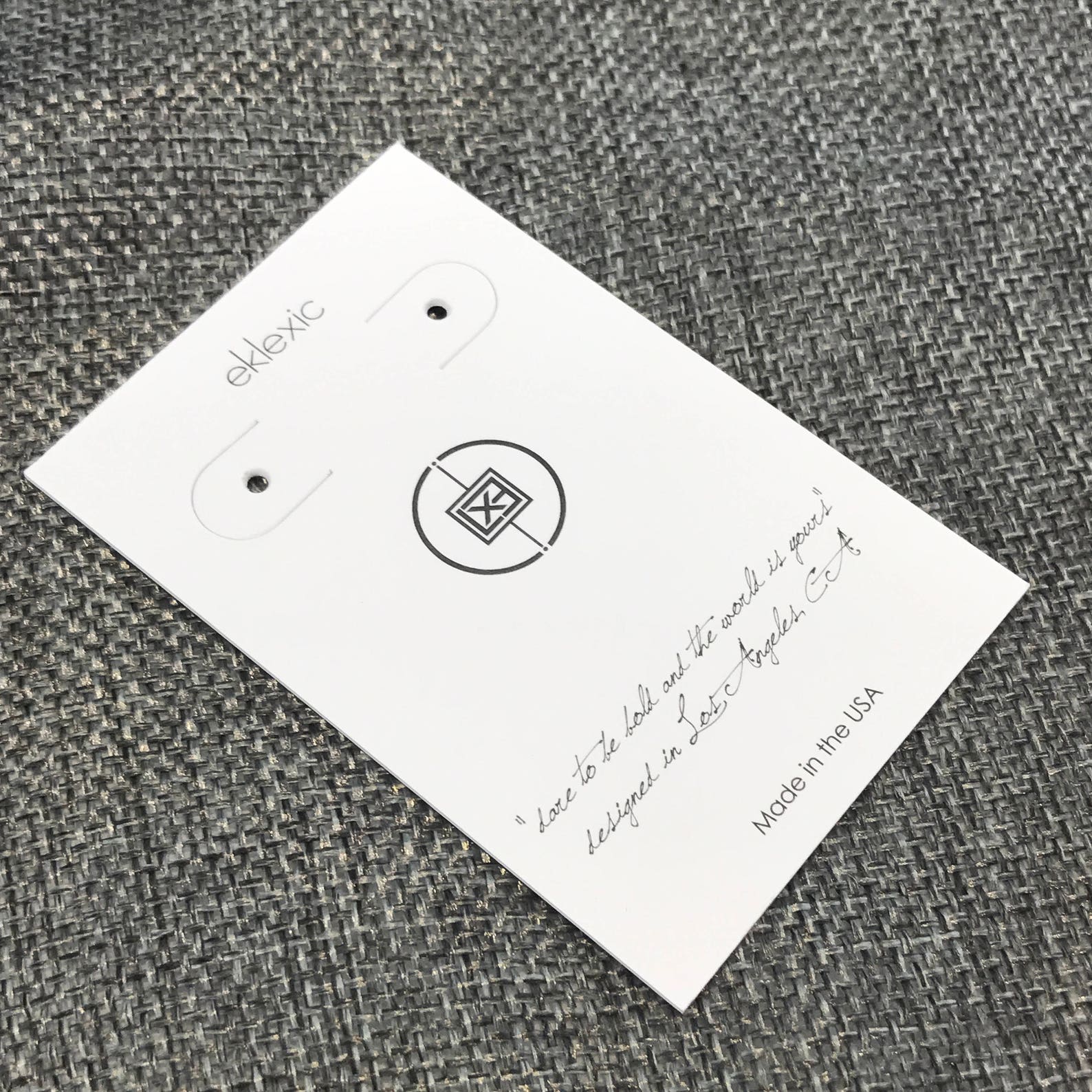 Jewelry Hang Tags Custom Jewelry Hang Tags Custom Printed Etsy