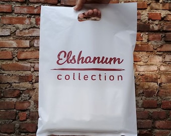 Personalisierte Kunststoff Tragetaschen: Individuelles Logo für Shops & Events