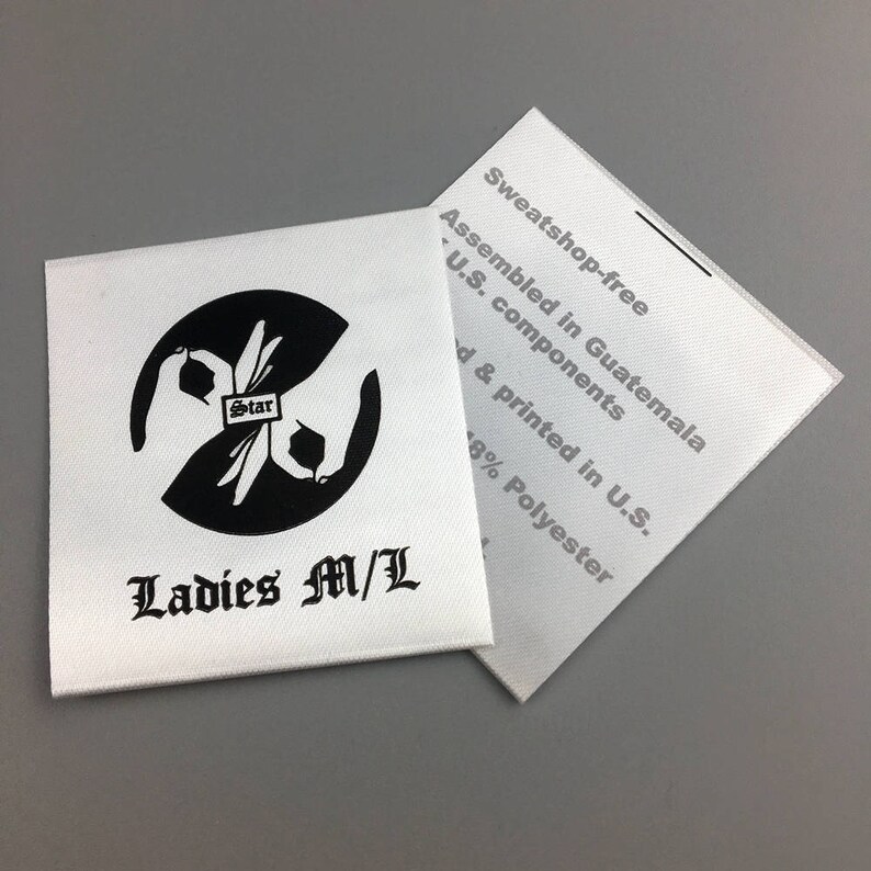 Custom underwear label underwear care label high quality Etsy