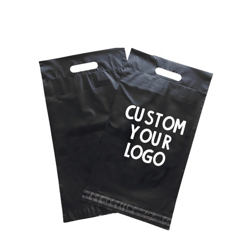 28cmx42cm custom poly mailer bags with handle customized Etsy