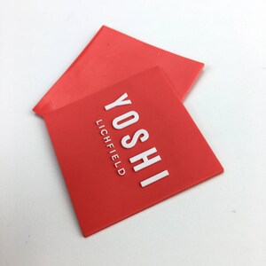 Custom PVC Rubber Patch: Iron On Logo Design for Clothing bild 4