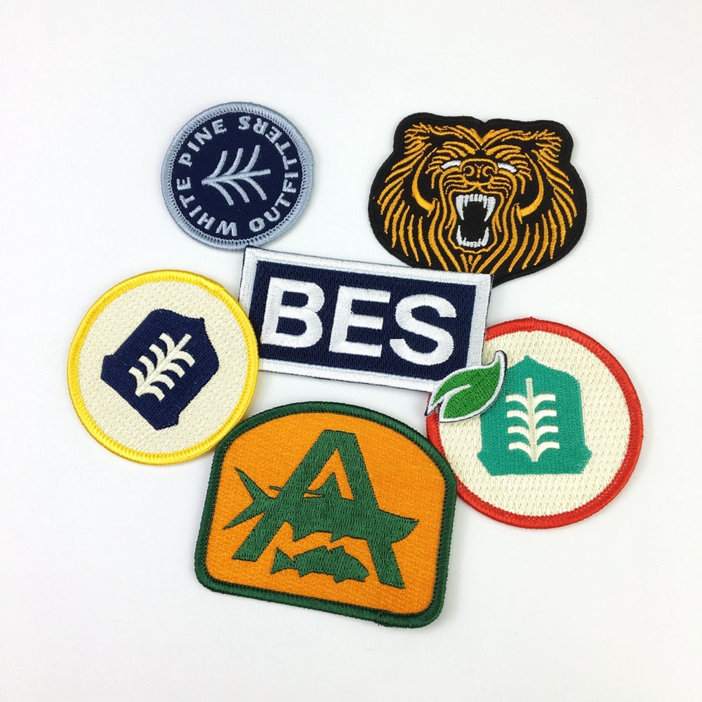Custom Embroidered Patch Personalized Embroidery Patch Name Etsy