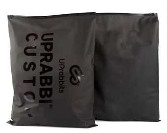 Individuell gestaltete Tragetaschen mit Logo, personalisierte Kleidersäcke für T-Shirts und Hoodies mit Logoaufdruck, individuelle Verpackungsbeutel, Kleidersäcke, Briefumschläge