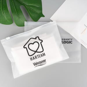 Borse con cerniera personalizzate con logo, borse per indumenti per biancheria intima, giocattoli, confezioni per trucchi con logo stampato, borse per confezioni personalizzate, borsa con cerniera