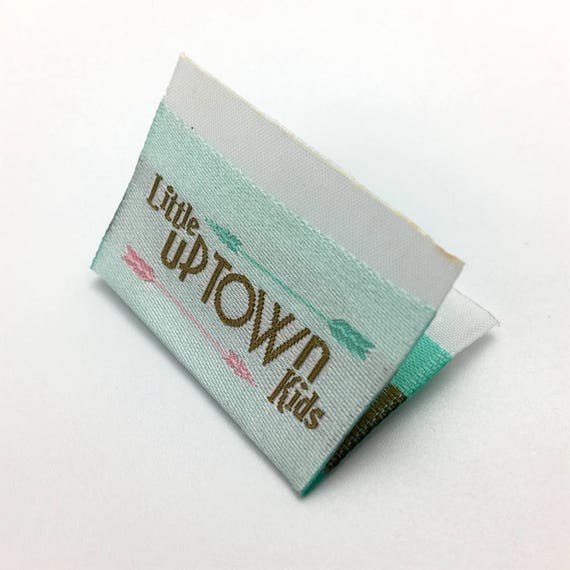 100pcs custom woven label