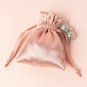 100pcs satin drawstring bags custom dust bags Jewelry package pouch personalized your logo printed wholesale product package gift bag