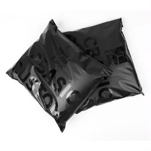 Logotipo UV personalizado roupas embalagem sacos de correio, polymailer correio envio envelope roupas plástico pacote sacos