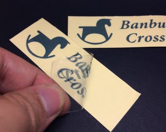 Custom Clear Stickers: Personalized Logo Stickers