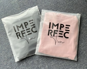 100-1000 Custom Frosted Zipper Bags, clear zipper bag, high quality clothes plastic bag, custom zipper bag for poly mailer