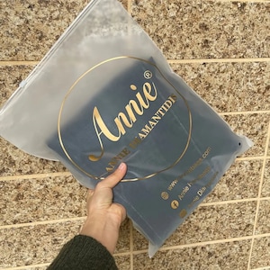 100-500個カスタムフロスト透明ジッパーバッグ高品質プラスチックバッグ衣類ジッパーバッグポリメーラー用